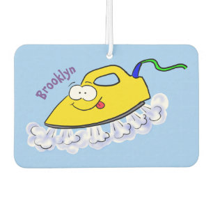 Désodorisant Pour Voiture Drôle dessin animé linge de fer