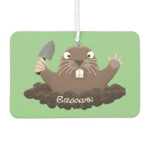 Désodorisant Pour Voiture Drôle gopher de poche creusant dessin dessin de de