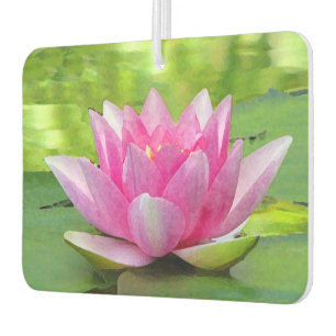 Désodorisant Pour Voiture Eau Lily Lotus Flower Air Freshener