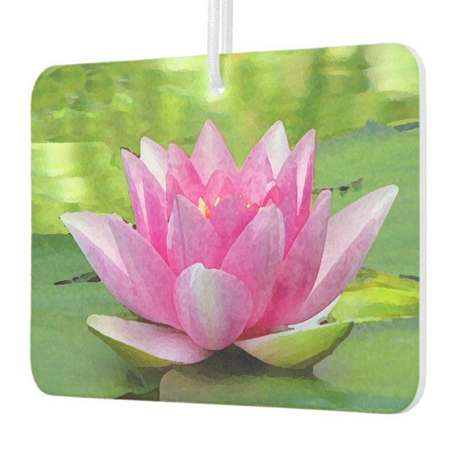 Désodorisant Pour Voiture Eau Lily Lotus Flower Air Freshener (Gauche)