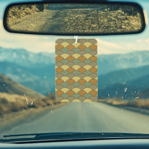 Désodorisant Pour Voiture Écailés de dragon, éventails, vagues, Seigaiha, ca
