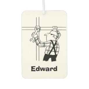 Désodorisant Pour Voiture Échafaudage Cartoon Personnalisé