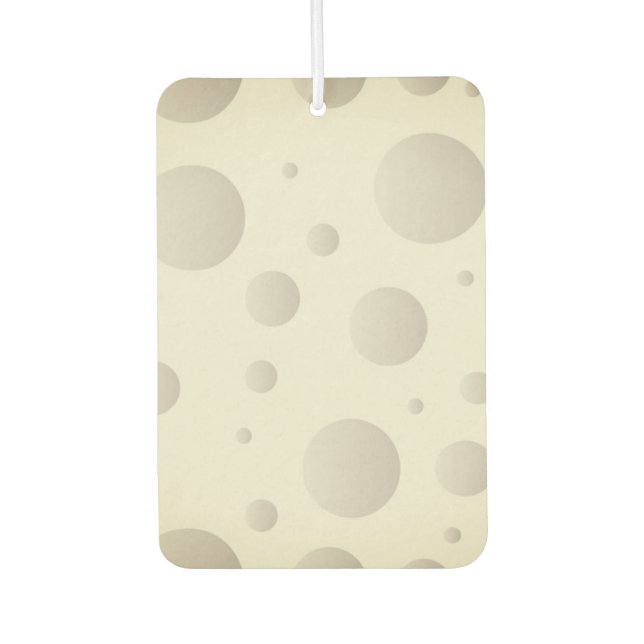 Désodorisant Pour Voiture “Ecru Moon” Air Freshener (Devant)