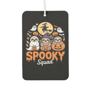 Désodorisant Pour Voiture Éffrayant Halloween sorcière drôle Horreur Sloths