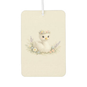 Désodorisant Pour Voiture Élégante papeterie aquarelle de fleur sauvage de b