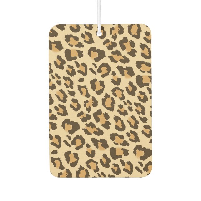 Désodorisant Pour Voiture Empreinte de léopard Car Air Freshener (Devant)