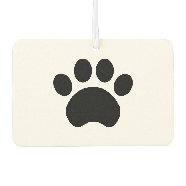 Désodorisant Pour Voiture Empreinte de patte Car Air Freshener (Devant)
