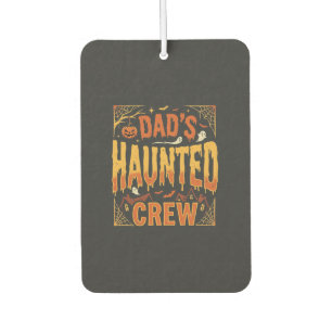 Désodorisant Pour Voiture Équipe de papa Halloween ensorcelée