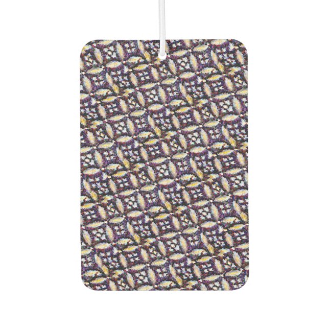 Désodorisant Pour Voiture Étoiles Abstraites (Devant)