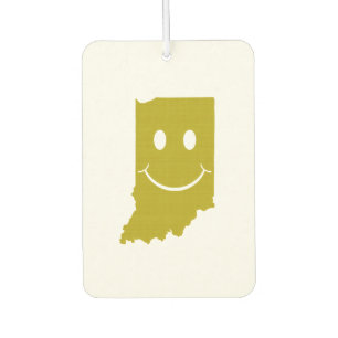 Désodorisant Pour Voiture Face de forme d'état Indiana