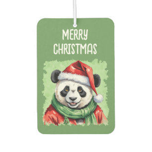 Désodorisant Pour Voiture Favoris de Noël animal amusant - Panda 1