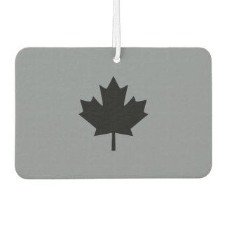 Désodorisant Pour Voiture Feuille d'érable noire canadienne gris