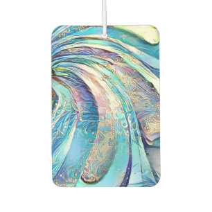 Désodorisant Pour Voiture Feuilles tourbillonnants colorés de fleurs exotiqu