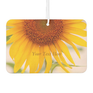 Désodorisant Pour Voiture Fleur de tournesol customisé