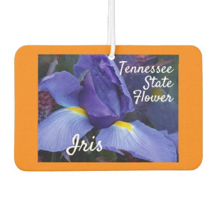 Désodorisant Pour Voiture Fleur d'État du Tennessee Iris Nature