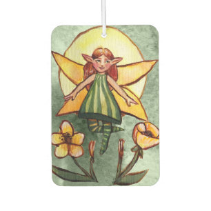 Désodorisant Pour Voiture Fleur vert printemps