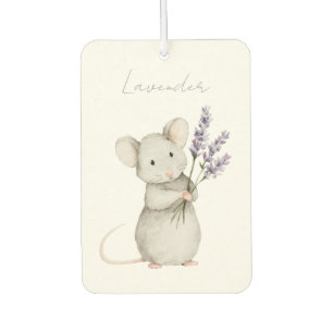 Désodorisant Pour Voiture Fleurs de Lavande de Souris