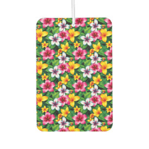 Désodorisant Pour Voiture Fleurs multicolores et Motif Feuille-57577