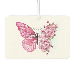 Désodorisant Pour Voiture Flower Butterfly