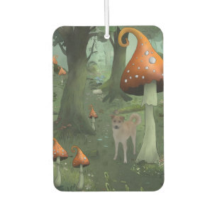 Désodorisant Pour Voiture forêt de champignons