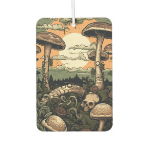 Désodorisant Pour Voiture Forêt de champignons punk