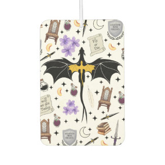 Désodorisant Pour Voiture Fourth Wing Romantasy Book Reader Air Freshner