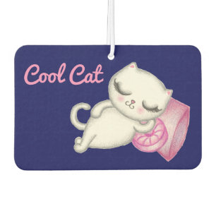 Désodorisant Pour Voiture Fraîcheur d'air de chat cool