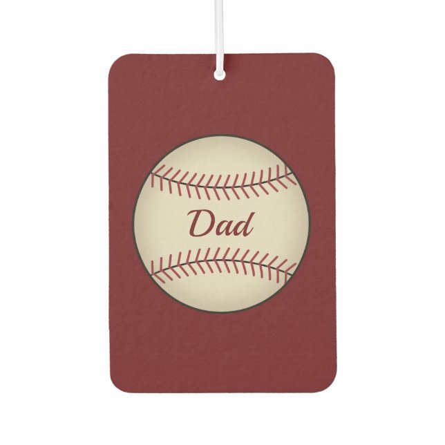 Désodorisant Pour Voiture Fraîcheur de base-ball Papa Air (Devant)