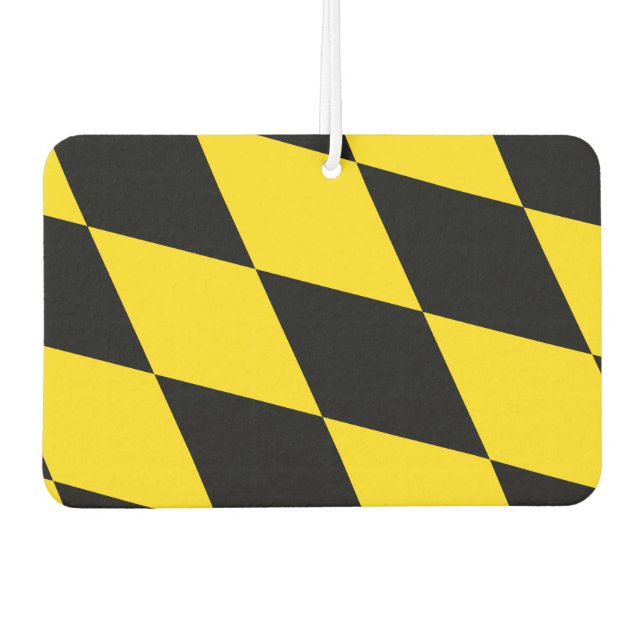 Désodorisant Pour Voiture Fraîcheurs d'air de voiture avec drapeau de Munich (Devant)