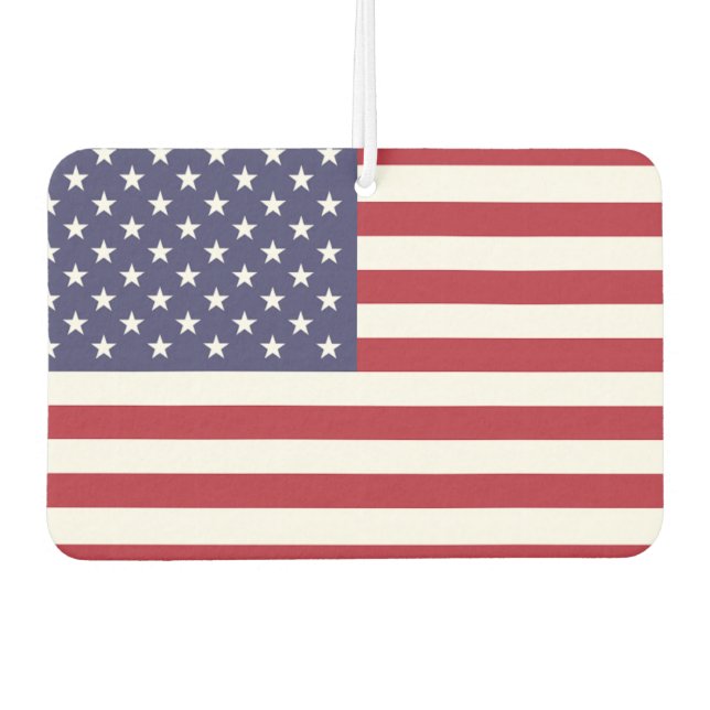 Désodorisant Pour Voiture Fraîcheurs d'air de voiture avec drapeau des États (Devant)