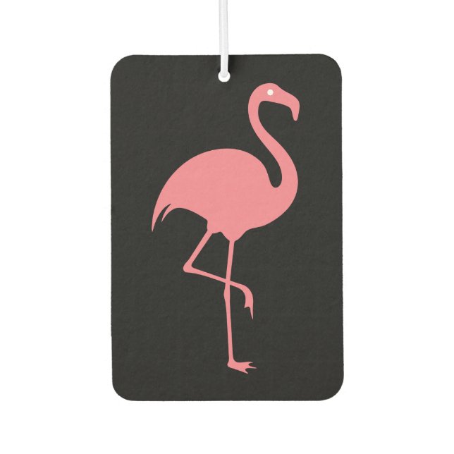 Désodorisant Pour Voiture Fraîcheurs d'air de voiture de Flamant rose tropic (Devant)