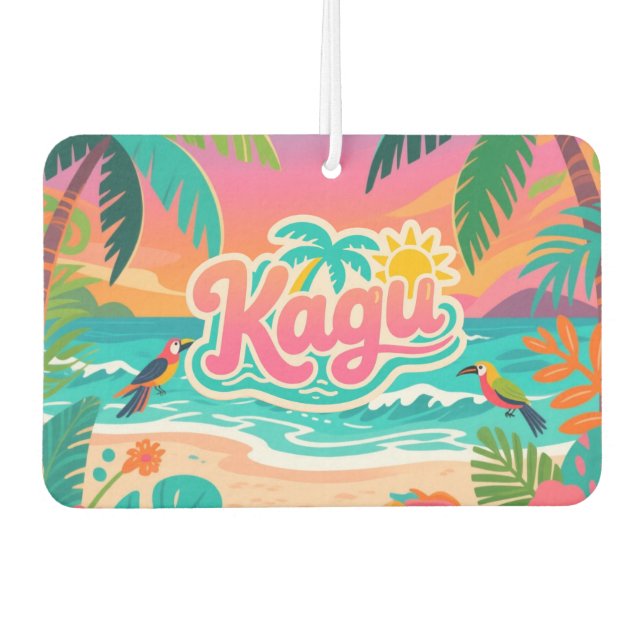 Désodorisant Pour Voiture Freshener de l'air de Kagu (Devant)