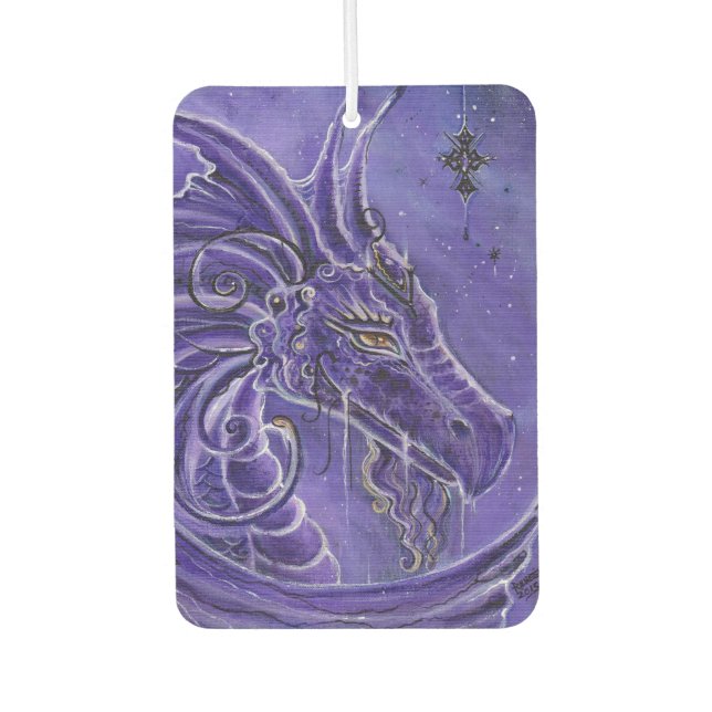 Désodorisant Pour Voiture Freshenseur d'air mystique de dragon violet par Re (Devant)