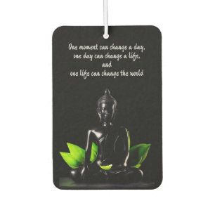 Désodorisant Pour Voiture Freshner d'air de la citation 2 de Bouddha