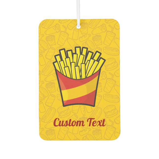 Désodorisant Pour Voiture Fries Air Freshener (Devant)