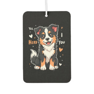 Désodorisant Pour Voiture Funky Australian Shepherd Maman Cadeaux Aussie Oui