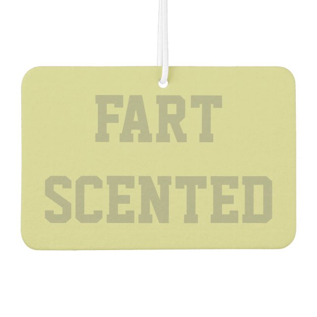 Désodorisant Pour Voiture Funny Gag Gift Air Freshener  (Devant)
