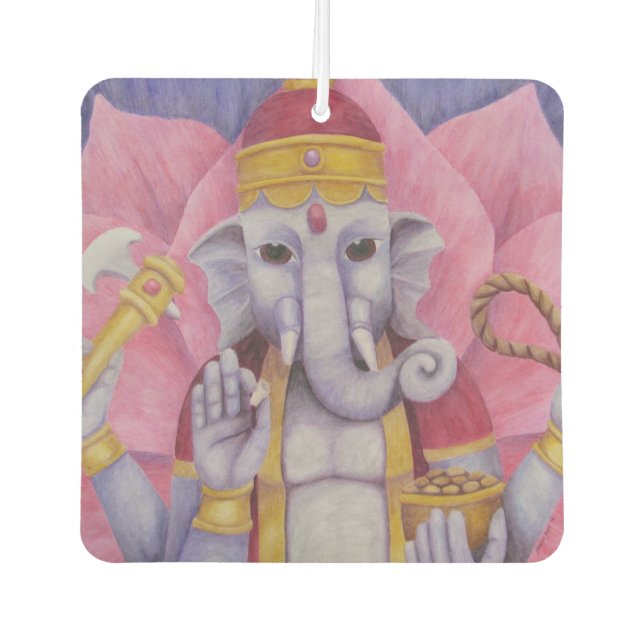 Désodorisant Pour Voiture Ganesh Car Air Freshener (Devant)