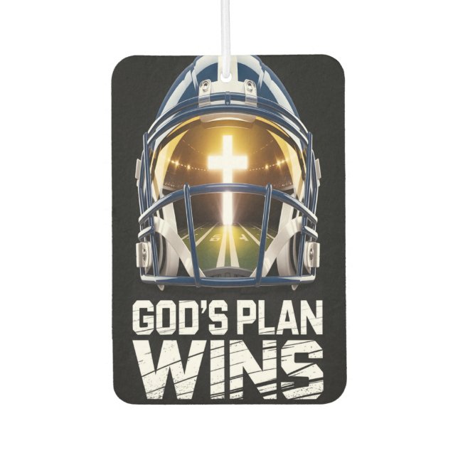Désodorisant Pour Voiture God’s Plan Football Helmet Air Freshener (Devant)