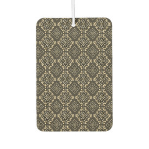 Désodorisant Pour Voiture Gold n Motif géométrique Brown / Impression indien