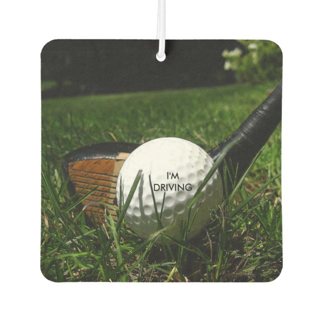 DÉSODORISANT POUR VOITURE GOLF 101 AIR FRESHENER (Devant)