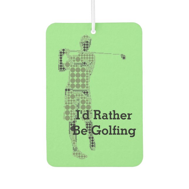 Désodorisant Pour Voiture Golf Air Freshener (Devant)