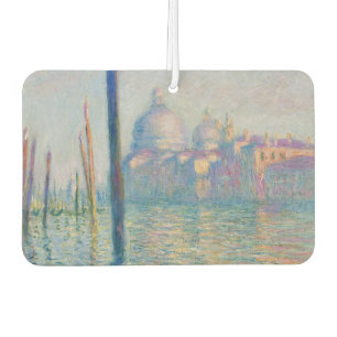 Désodorisant Pour Voiture Grand Canal Monet Venise Italie Peinture Classique