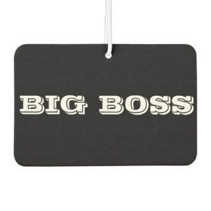 Désodorisant Pour Voiture Grand pare-chocs Boss