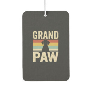 Désodorisant Pour Voiture Grand Paw Chien Rétro Vintage