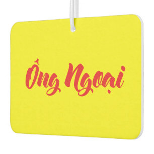 Désodorisant Pour Voiture Grand-père vietnamien (maternel) - Ông Ngobao