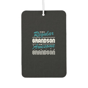 Désodorisant Pour Voiture Grandson Gift   Je Ne Suis Pas Un Petit-Fils Régul