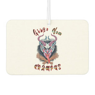 Désodorisant Pour Voiture Grüße Vom Krampus Yule Devil Décembre Krampusnacht