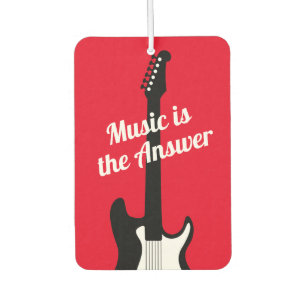 Désodorisant Pour Voiture Guitare rock électronique guitare musique personna