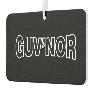 DÉSODORISANT POUR VOITURE GUV'NOR